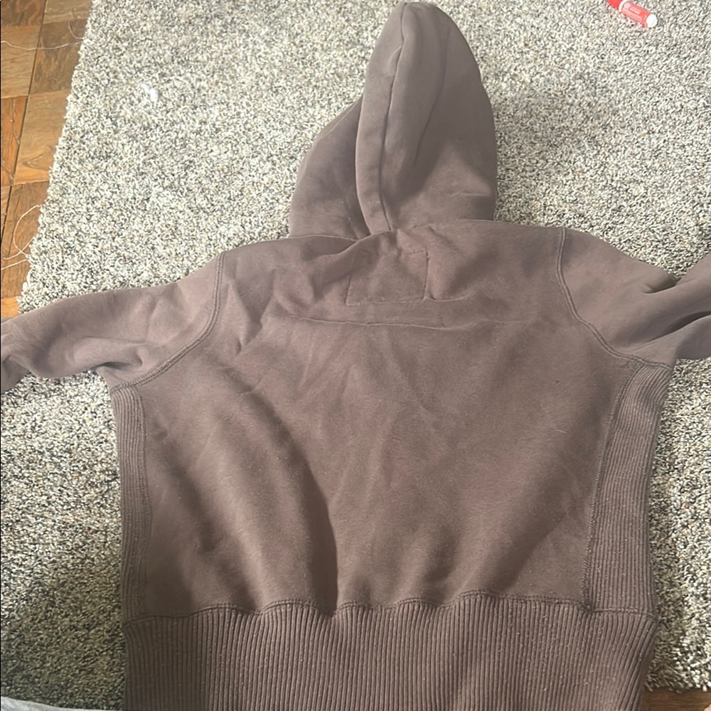 Brown Hooded Jacket - image 4